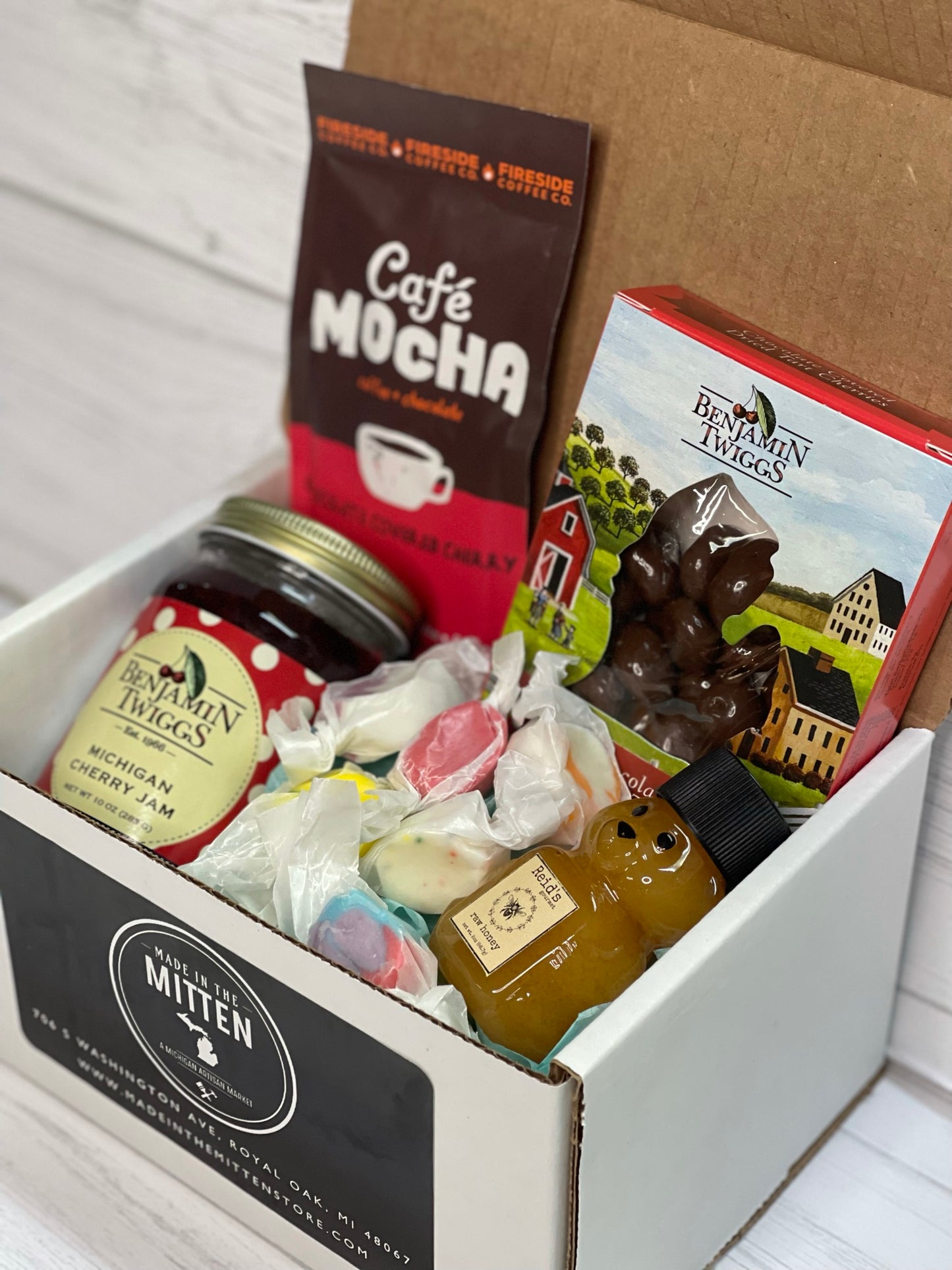 Made In Michigan Mini Cherry Gift Basket