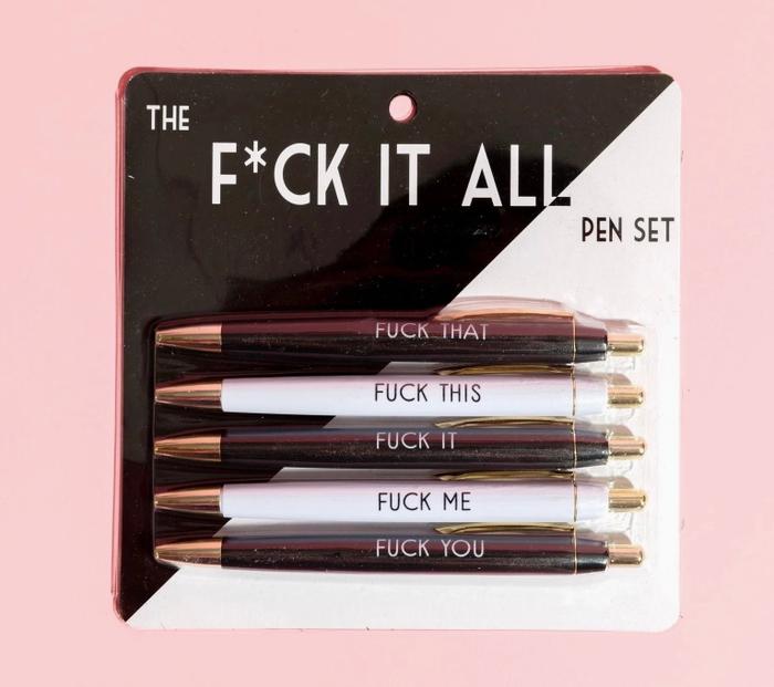 F*ck It All Pen Set