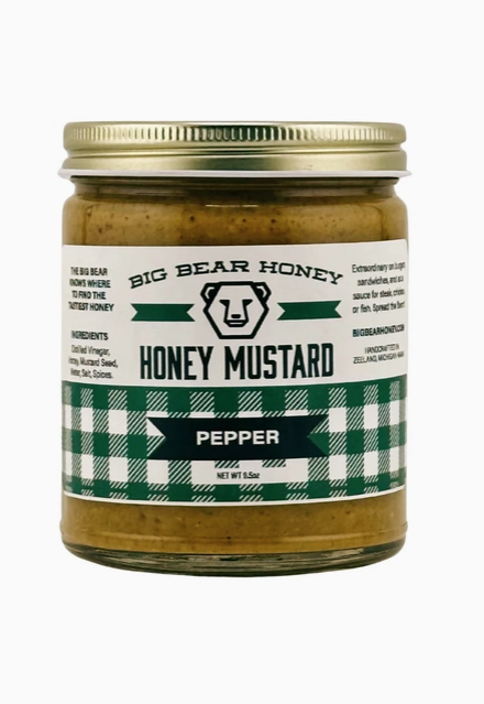 Michigan Pepper Honey Mustard - 9.5 oz